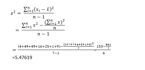 How to find variance in R 1