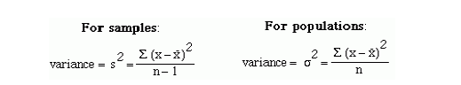 How to find variance in R 2